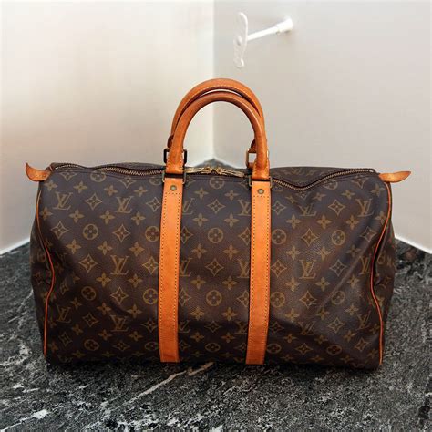 louis vuitton keepall 45 used|Louis Vuitton Keepall 45 monogram.